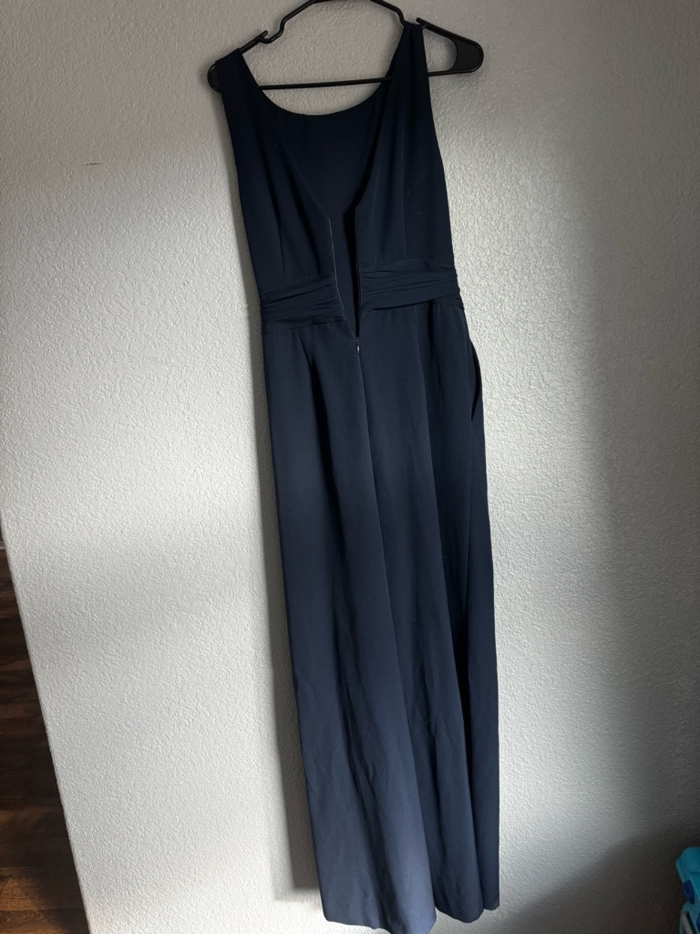 Eliza J Navy Ruched Formal Dress – Size 10 NWT - Picture 2 of 5